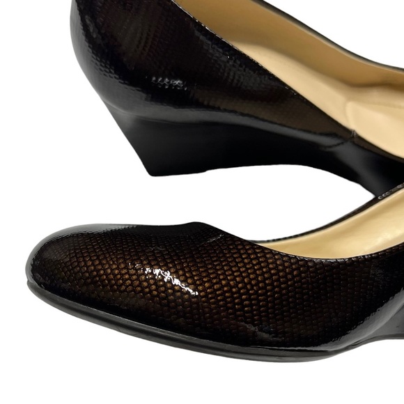 Calvin Klein Saxton brown / slightly reddish heel in the light. NWOT, NWOB - Picture 5 of 11